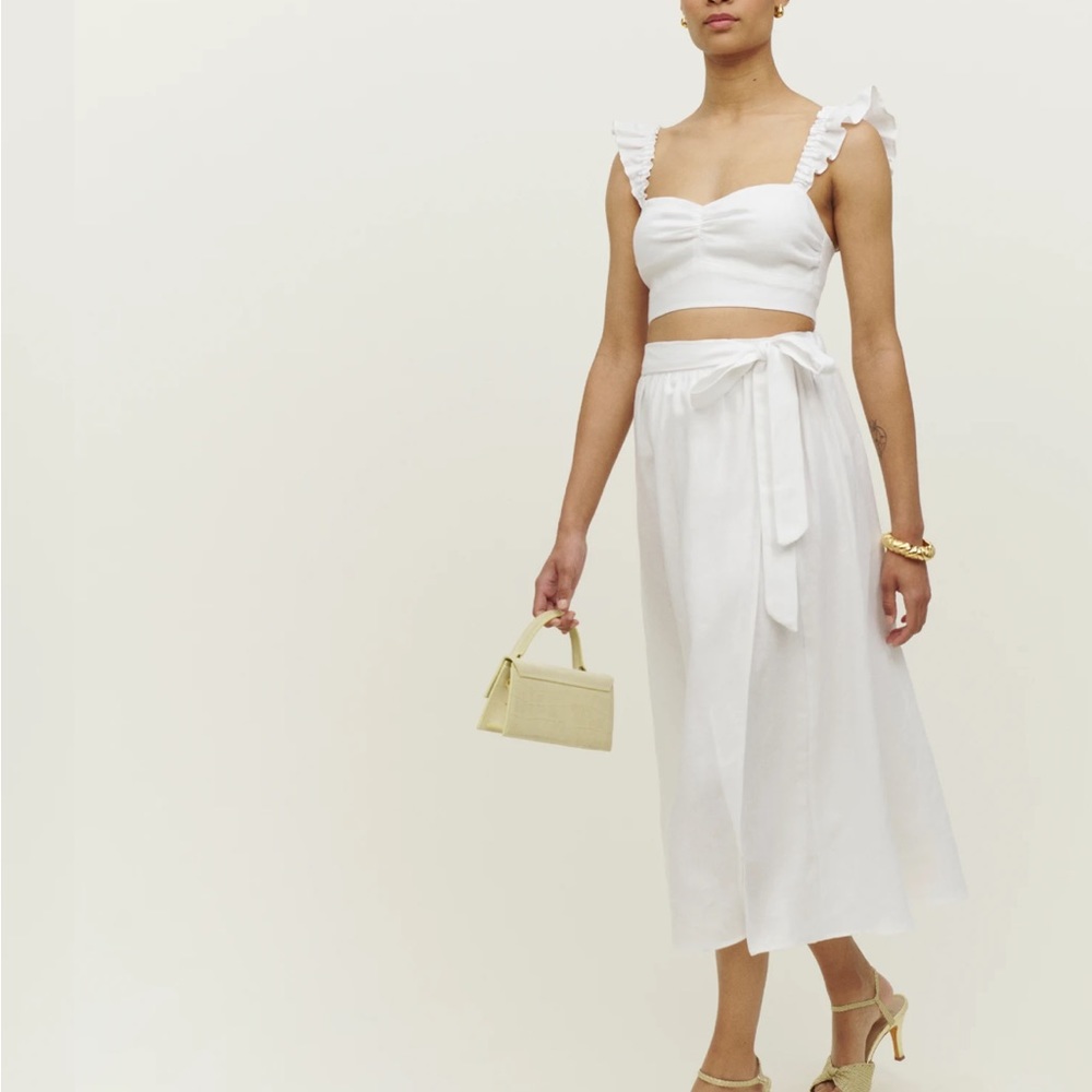 Reformation Pam linen set